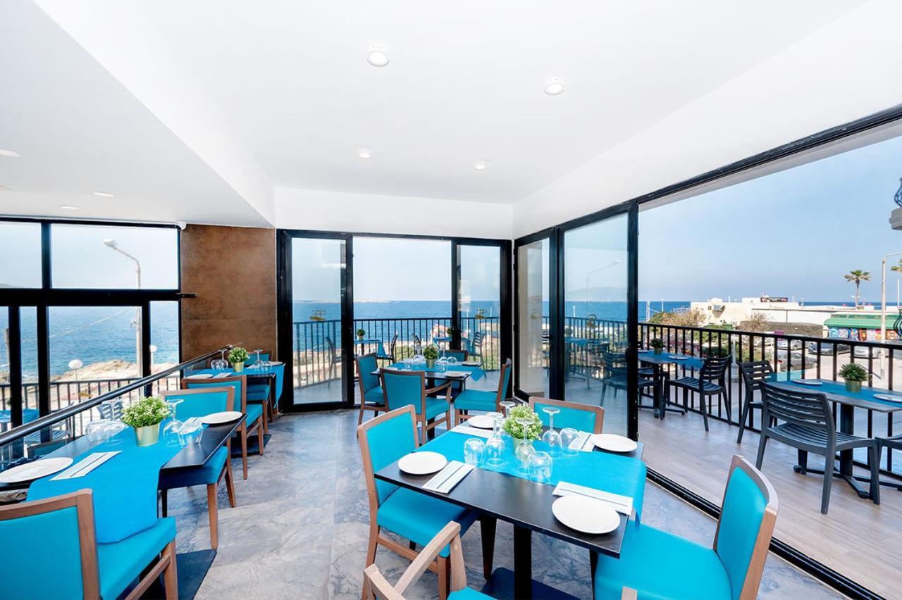 Islet Promenade Seafront Apartment With Large Corner Terrace By Getawaysmalta St. Paul's Bay Exteriér fotografie